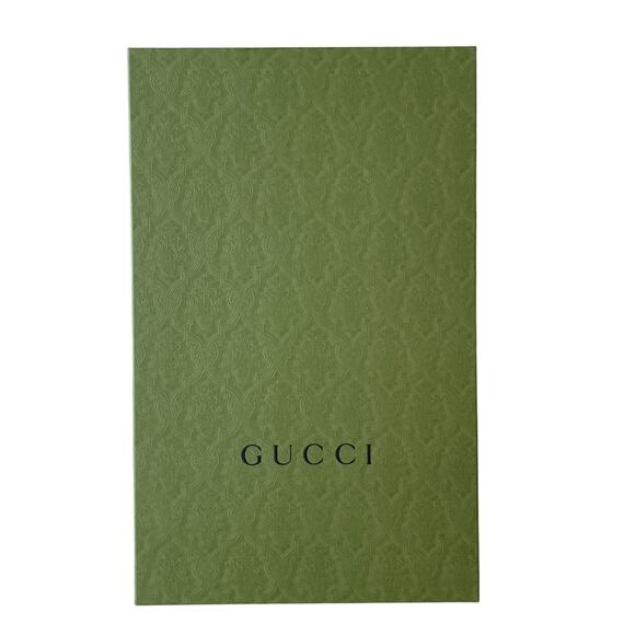 GUCCI Herbarium Pet Feeding Mat Leather Red & Cream Designer Pet Accessory NEW - Picture 5 of 15